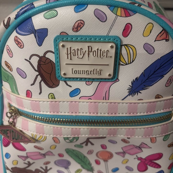 Loungefly White Honeydukes Candy Print Kids Mini Backpack - Picture 4 of 4